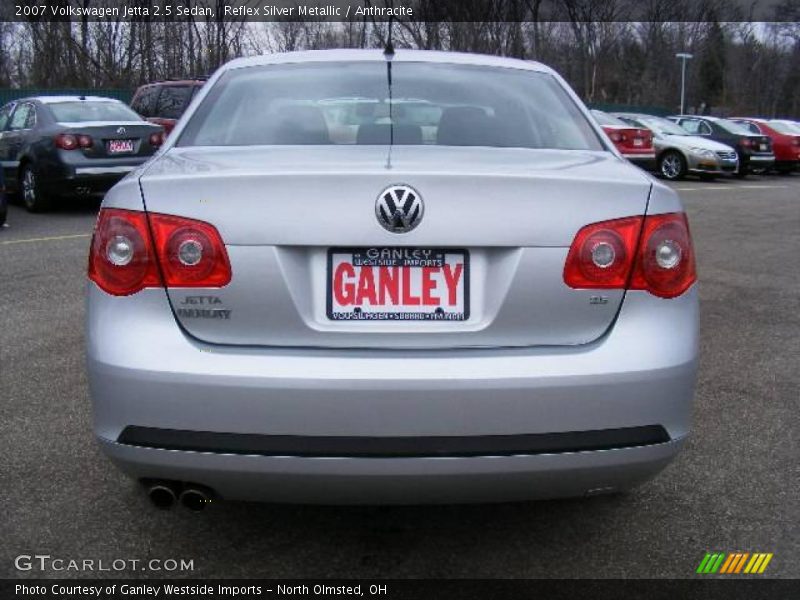 Reflex Silver Metallic / Anthracite 2007 Volkswagen Jetta 2.5 Sedan