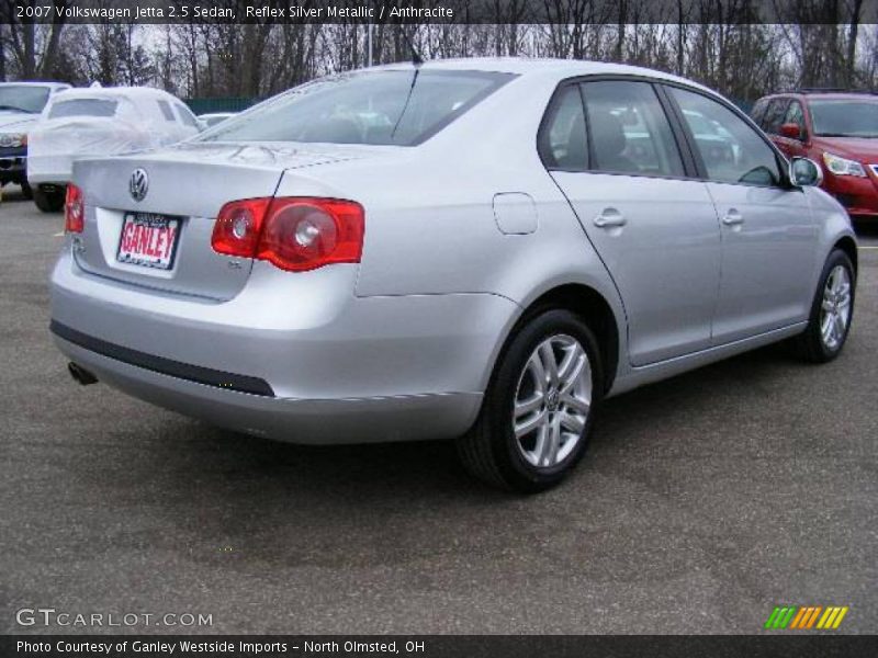 Reflex Silver Metallic / Anthracite 2007 Volkswagen Jetta 2.5 Sedan