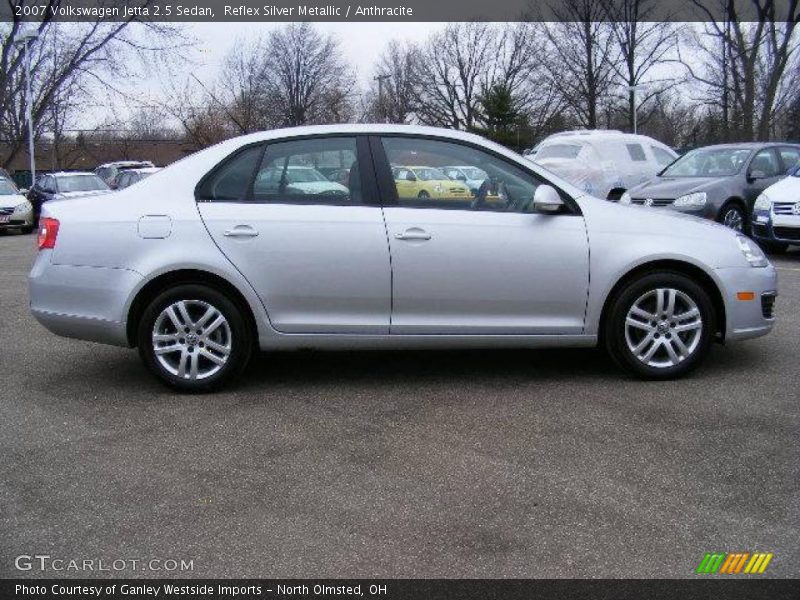 Reflex Silver Metallic / Anthracite 2007 Volkswagen Jetta 2.5 Sedan