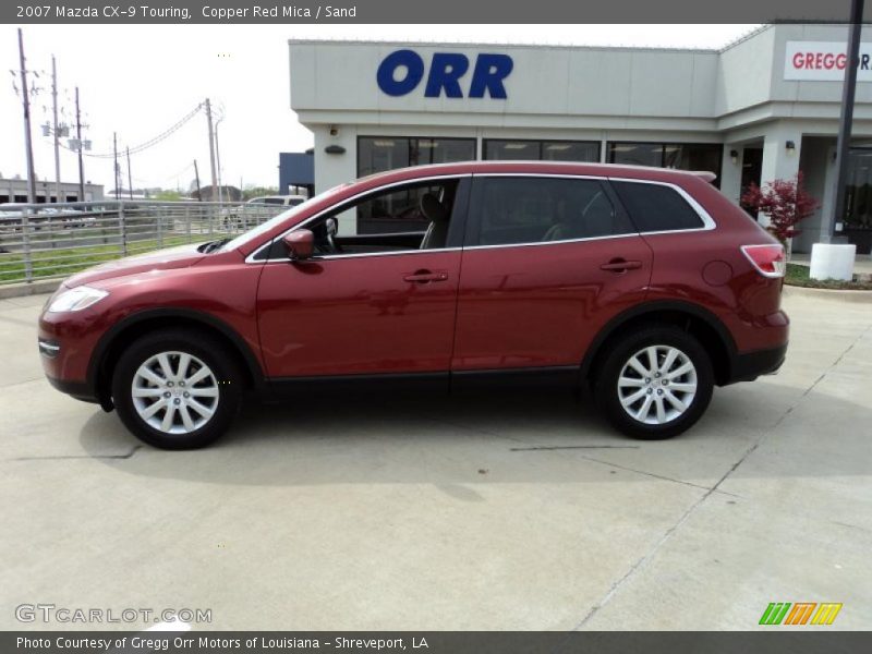Copper Red Mica / Sand 2007 Mazda CX-9 Touring