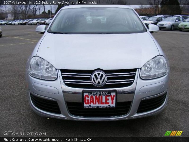 Reflex Silver Metallic / Anthracite 2007 Volkswagen Jetta 2.5 Sedan