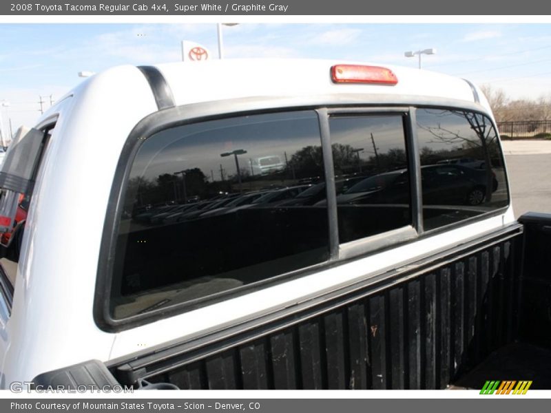 Super White / Graphite Gray 2008 Toyota Tacoma Regular Cab 4x4
