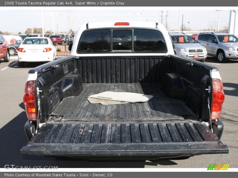 Super White / Graphite Gray 2008 Toyota Tacoma Regular Cab 4x4