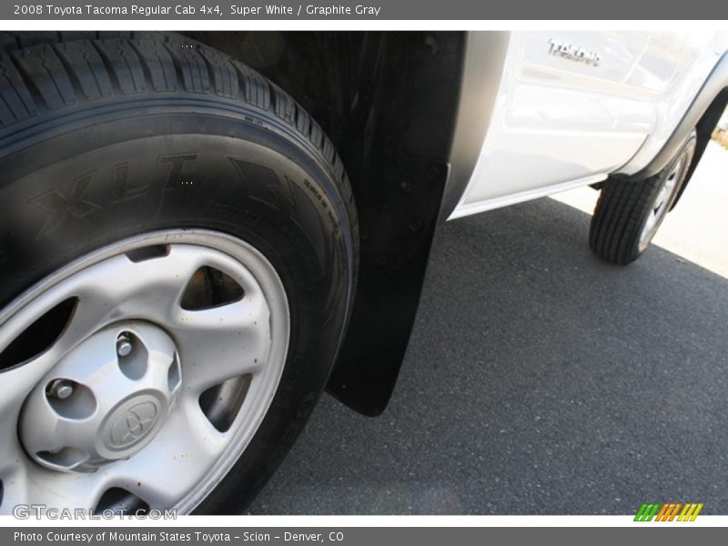 Super White / Graphite Gray 2008 Toyota Tacoma Regular Cab 4x4