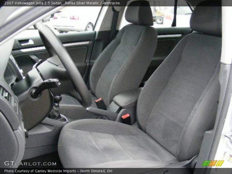 Reflex Silver Metallic / Anthracite 2007 Volkswagen Jetta 2.5 Sedan