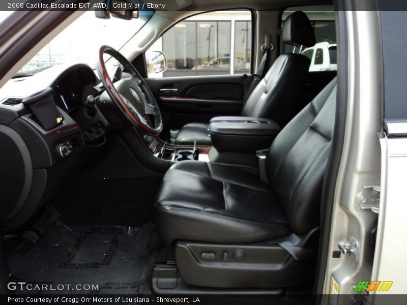 Gold Mist / Ebony 2008 Cadillac Escalade EXT AWD