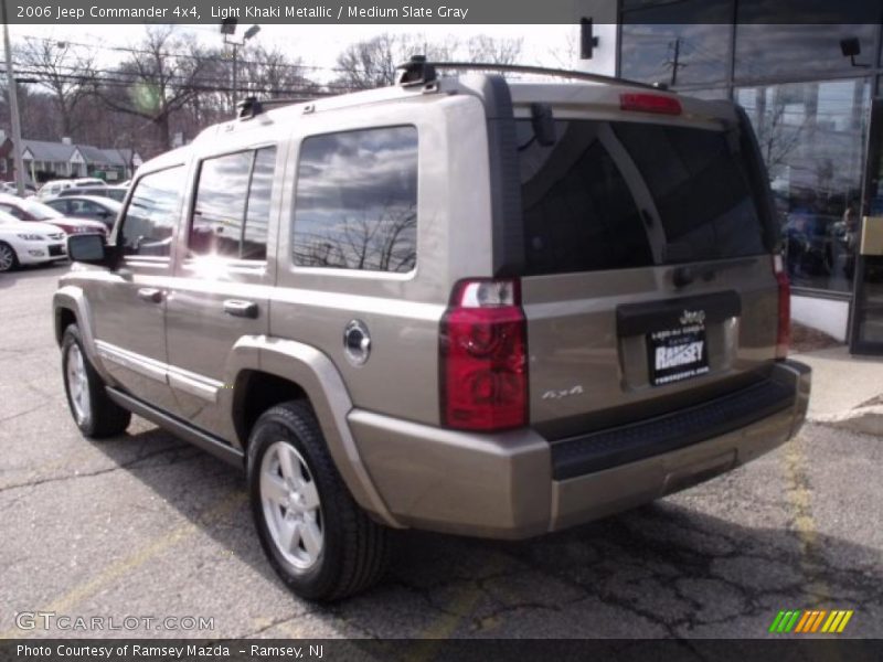 Light Khaki Metallic / Medium Slate Gray 2006 Jeep Commander 4x4