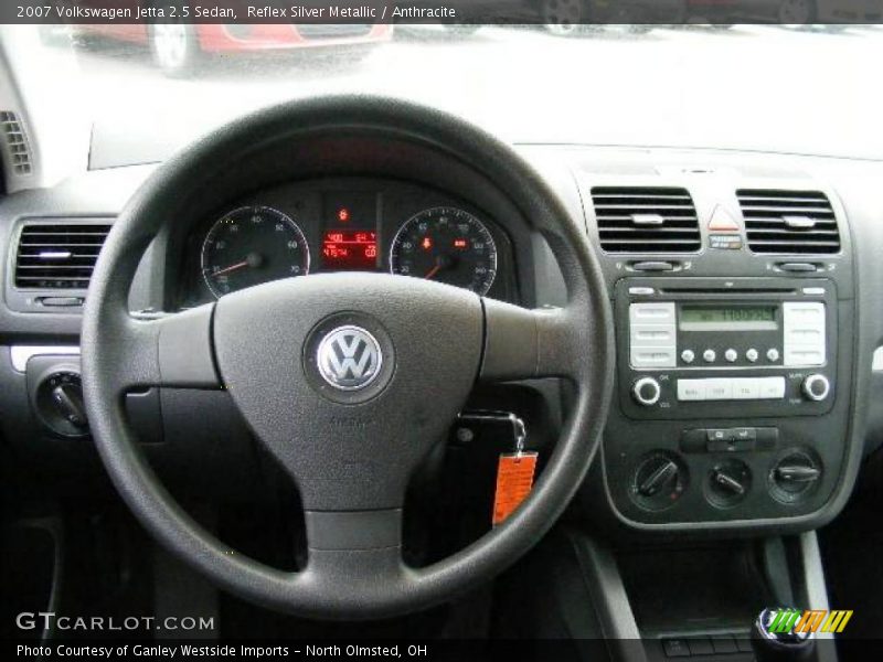 Reflex Silver Metallic / Anthracite 2007 Volkswagen Jetta 2.5 Sedan
