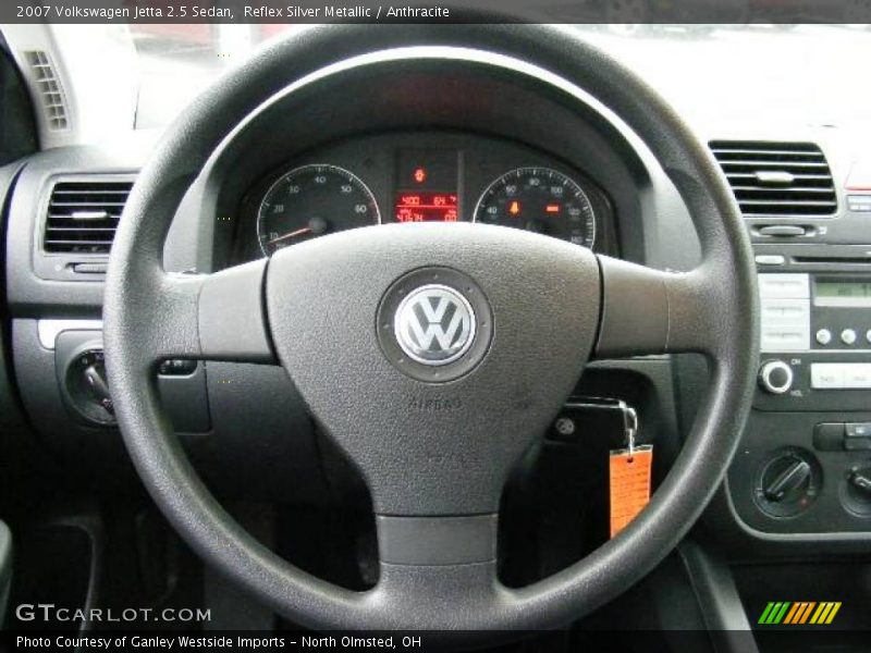 Reflex Silver Metallic / Anthracite 2007 Volkswagen Jetta 2.5 Sedan