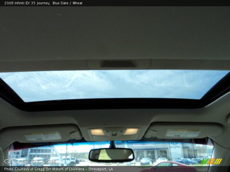 Blue Slate / Wheat 2008 Infiniti EX 35 Journey