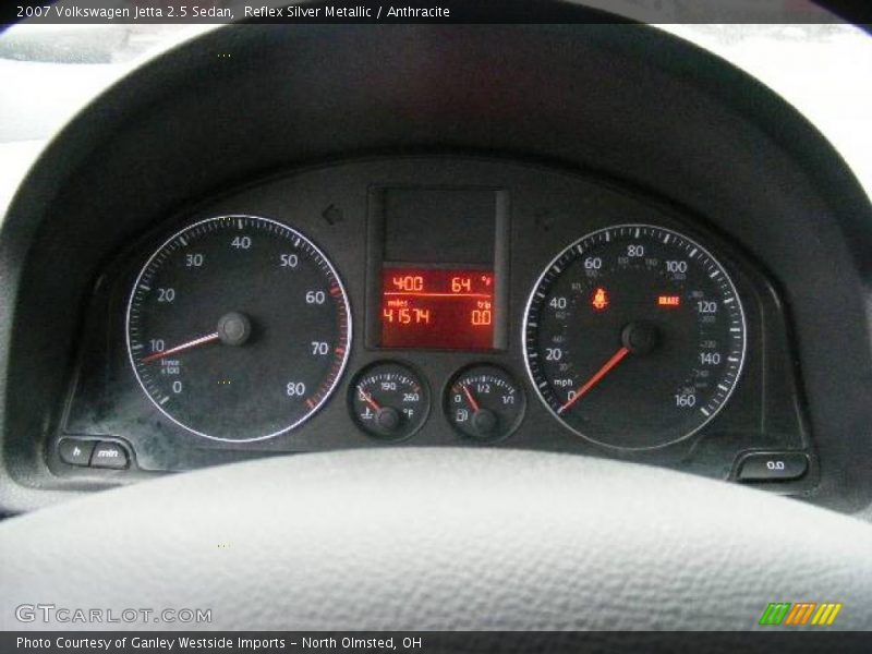 Reflex Silver Metallic / Anthracite 2007 Volkswagen Jetta 2.5 Sedan