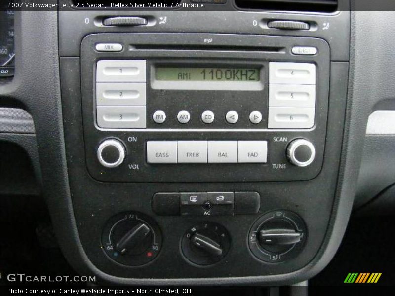 Reflex Silver Metallic / Anthracite 2007 Volkswagen Jetta 2.5 Sedan