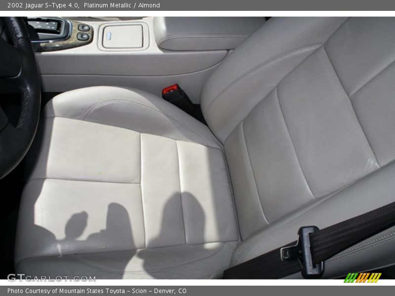 Platinum Metallic / Almond 2002 Jaguar S-Type 4.0