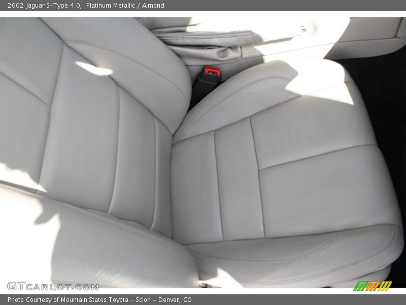 Platinum Metallic / Almond 2002 Jaguar S-Type 4.0