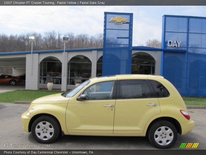 Pastel Yellow / Pastel Slate Gray 2007 Chrysler PT Cruiser Touring
