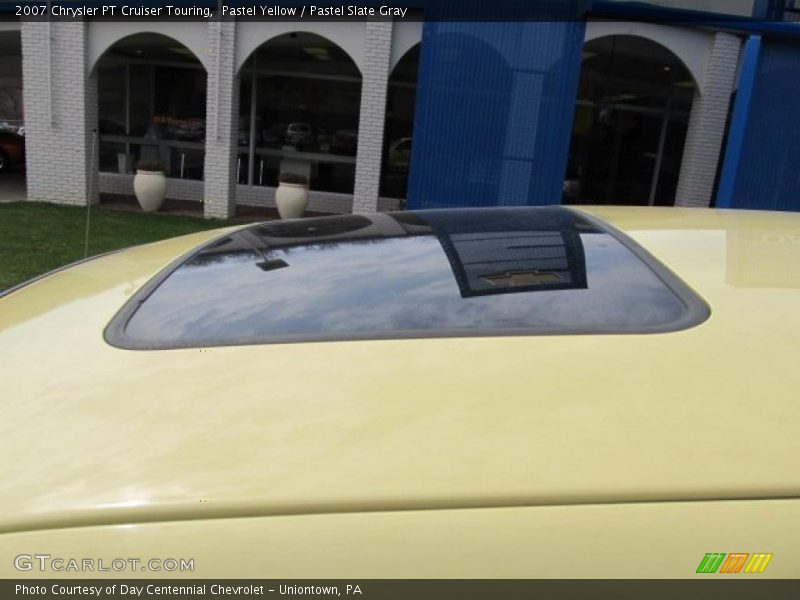 Pastel Yellow / Pastel Slate Gray 2007 Chrysler PT Cruiser Touring