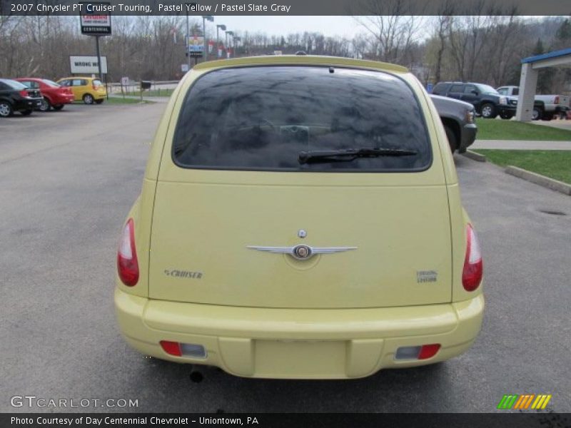 Pastel Yellow / Pastel Slate Gray 2007 Chrysler PT Cruiser Touring