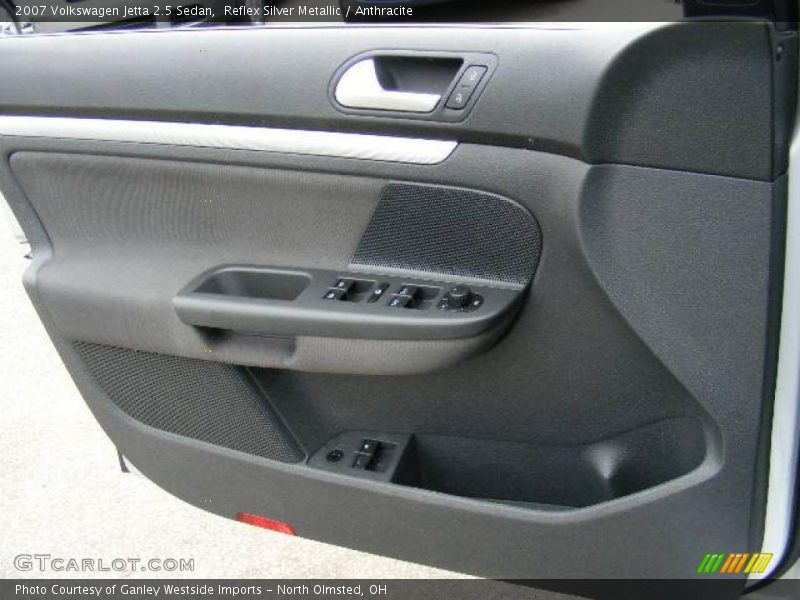 Reflex Silver Metallic / Anthracite 2007 Volkswagen Jetta 2.5 Sedan