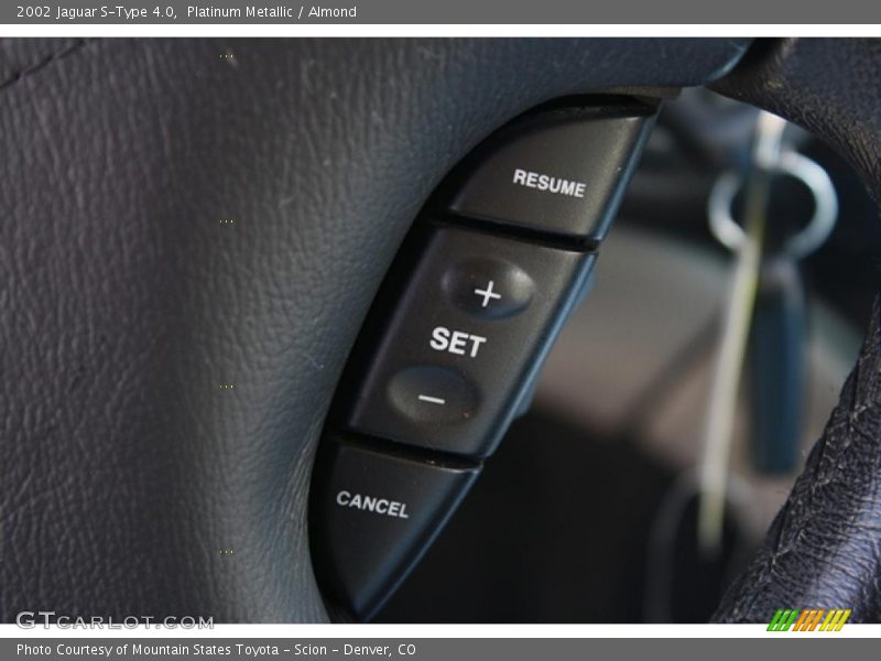 Platinum Metallic / Almond 2002 Jaguar S-Type 4.0
