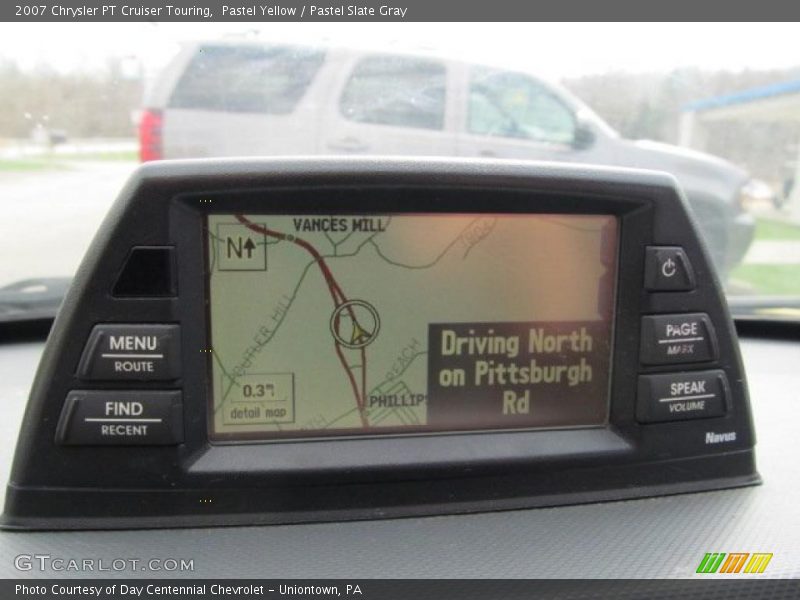 Navigation of 2007 PT Cruiser Touring