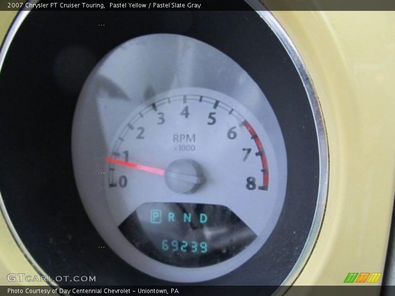 Pastel Yellow / Pastel Slate Gray 2007 Chrysler PT Cruiser Touring