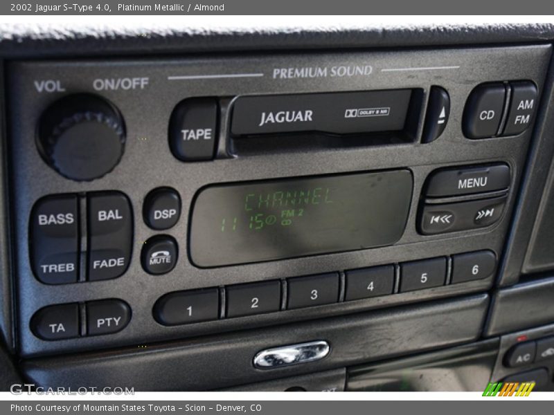 Platinum Metallic / Almond 2002 Jaguar S-Type 4.0