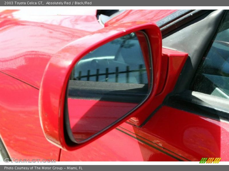 Absolutely Red / Black/Red 2003 Toyota Celica GT