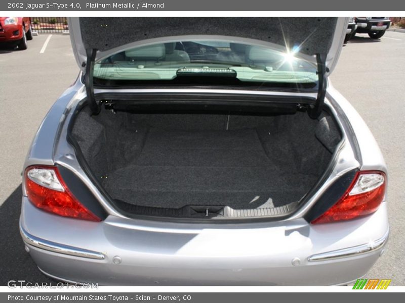 Platinum Metallic / Almond 2002 Jaguar S-Type 4.0