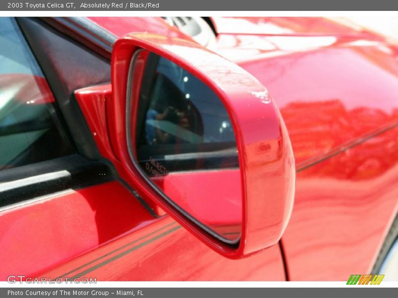 Absolutely Red / Black/Red 2003 Toyota Celica GT