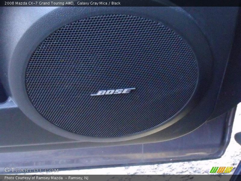Galaxy Gray Mica / Black 2008 Mazda CX-7 Grand Touring AWD