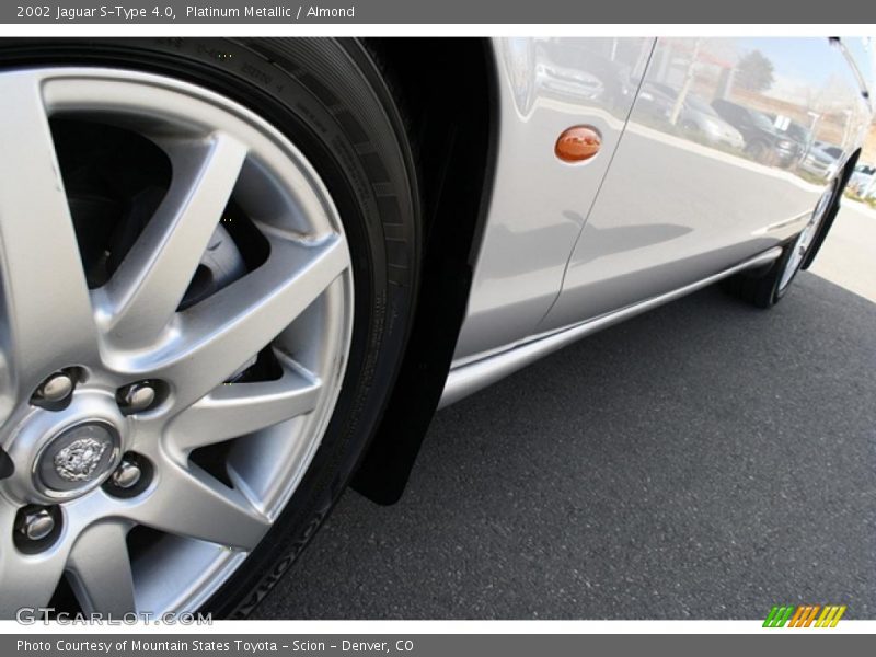 Platinum Metallic / Almond 2002 Jaguar S-Type 4.0