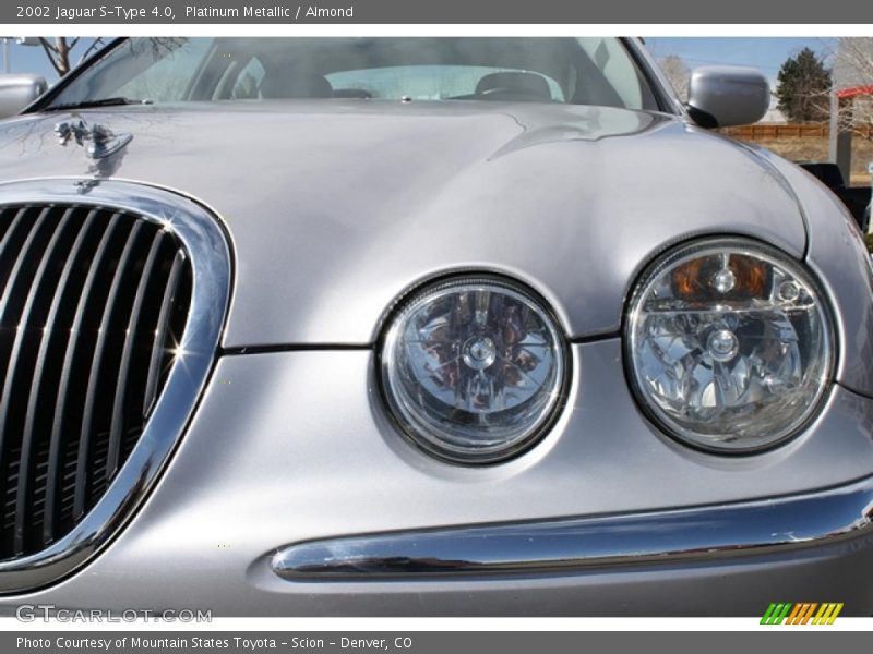Platinum Metallic / Almond 2002 Jaguar S-Type 4.0