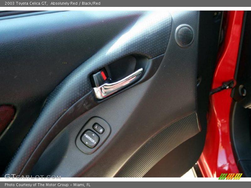 Absolutely Red / Black/Red 2003 Toyota Celica GT