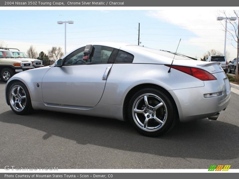 Chrome Silver Metallic / Charcoal 2004 Nissan 350Z Touring Coupe