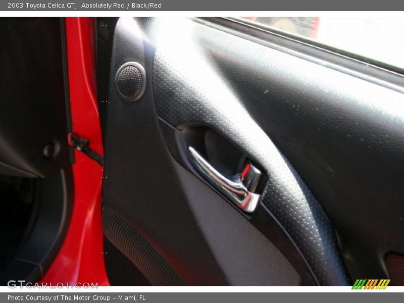 Absolutely Red / Black/Red 2003 Toyota Celica GT