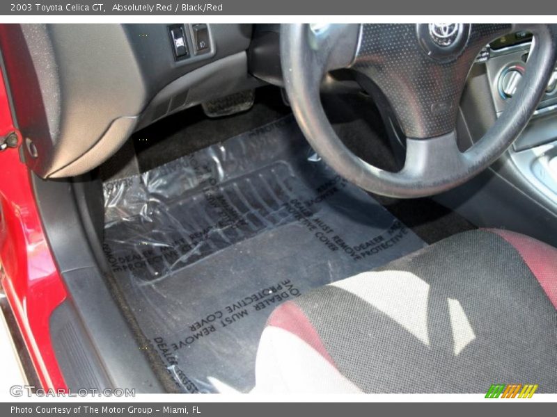 Absolutely Red / Black/Red 2003 Toyota Celica GT