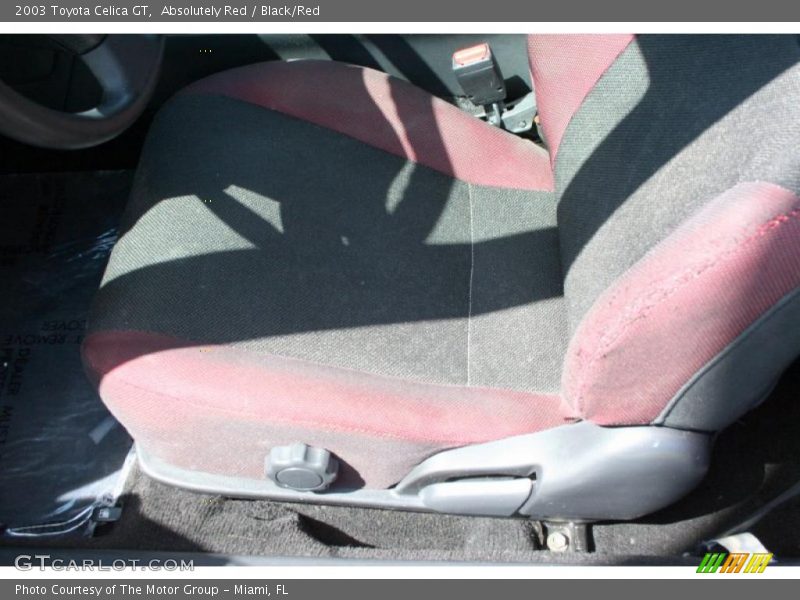 Absolutely Red / Black/Red 2003 Toyota Celica GT