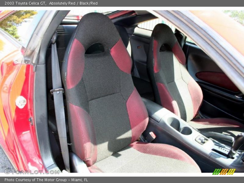 Absolutely Red / Black/Red 2003 Toyota Celica GT