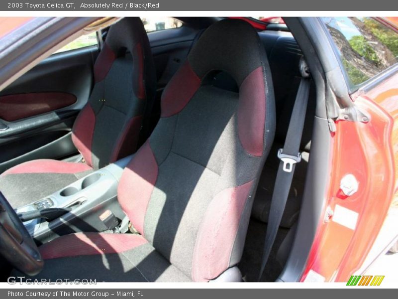 Absolutely Red / Black/Red 2003 Toyota Celica GT