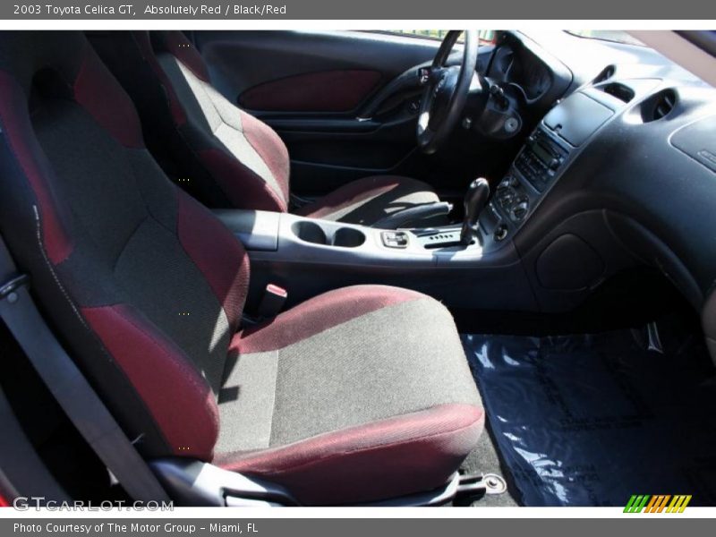 Absolutely Red / Black/Red 2003 Toyota Celica GT