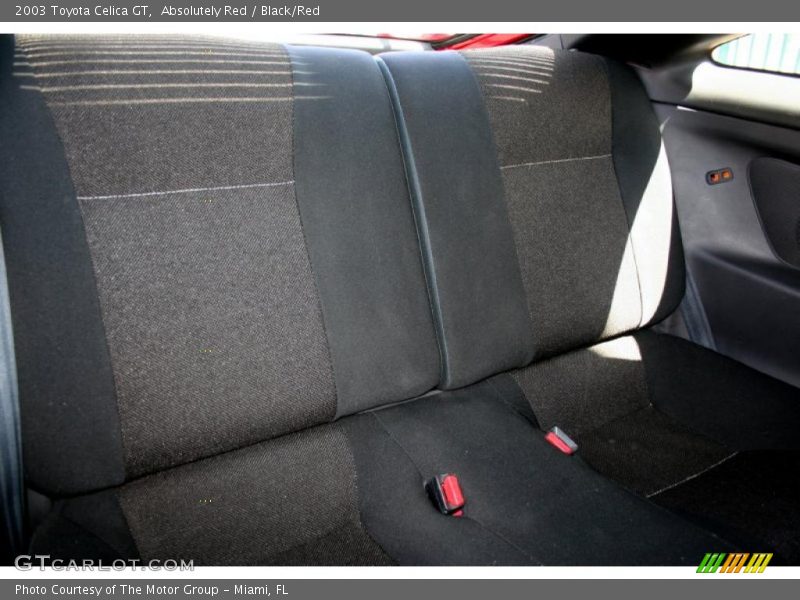 Absolutely Red / Black/Red 2003 Toyota Celica GT