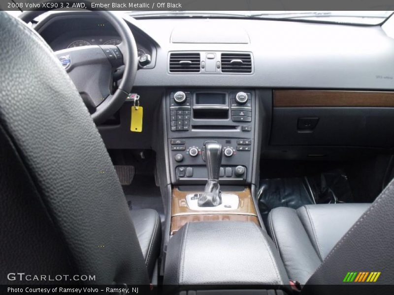 Ember Black Metallic / Off Black 2008 Volvo XC90 3.2 AWD