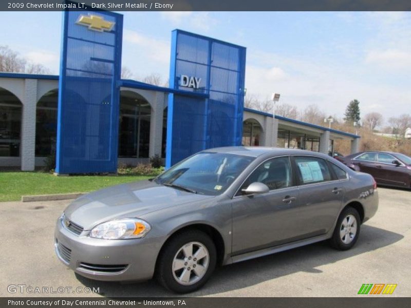 Dark Silver Metallic / Ebony 2009 Chevrolet Impala LT