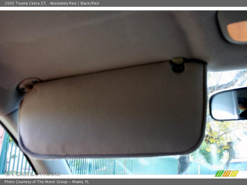 Absolutely Red / Black/Red 2003 Toyota Celica GT