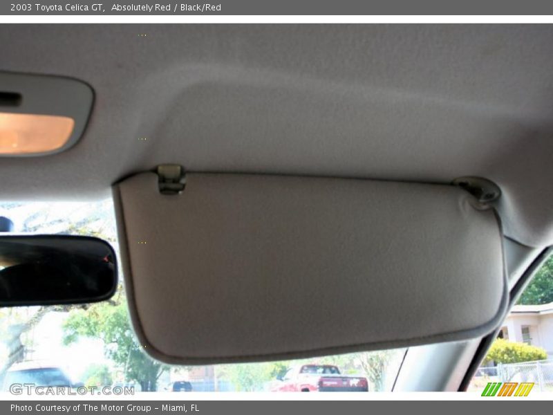 Absolutely Red / Black/Red 2003 Toyota Celica GT