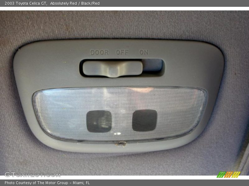 Absolutely Red / Black/Red 2003 Toyota Celica GT