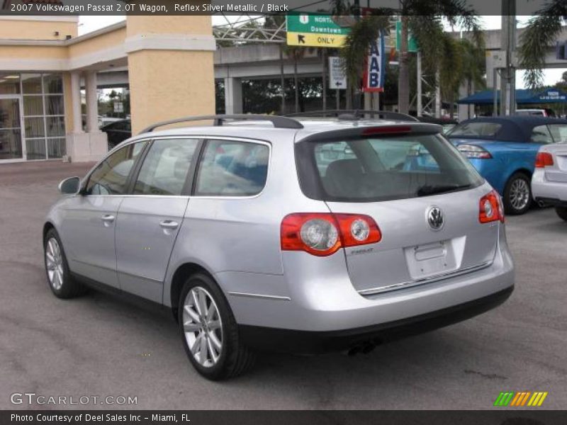 Reflex Silver Metallic / Black 2007 Volkswagen Passat 2.0T Wagon