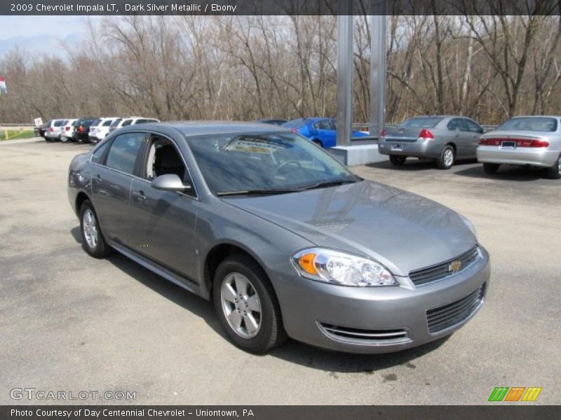 Dark Silver Metallic / Ebony 2009 Chevrolet Impala LT