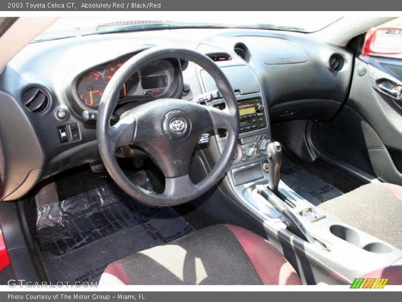 Absolutely Red / Black/Red 2003 Toyota Celica GT