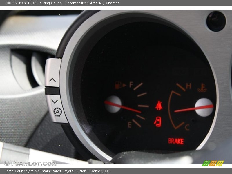 Chrome Silver Metallic / Charcoal 2004 Nissan 350Z Touring Coupe